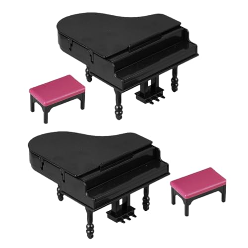 Gatuida 2 Sätze Teiliges Puppenhaus Klavier und Bank Modell Perfektes Miniatur Musikinstrument für Dekoration im und Zuhause Gatuida 2 Sätze Teiliges Puppenhaus Klavier und Bank Modell Perfektes Miniatur Musikinstrument für Dekoration im und Zuhause von Gatuida