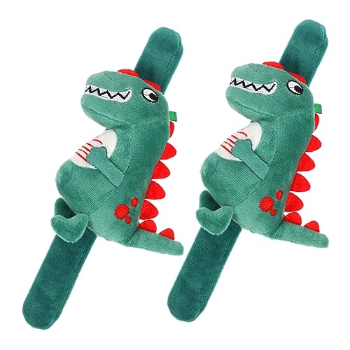Gatuida 2 Stck Plüsch Dinosaurier Schnapparmbänder Süße Kinderarmbänder für Partys Feste und als Mitgebsel für Jungen und Mädchen Gatuida 2 Stck Plüsch Dinosaurier Schnapparmbänder Süße Kinderarmbänder für Partys Feste und als Mitgebsel für Jungen und Mädchen von Gatuida