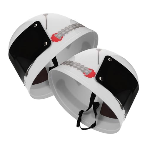 Gatuida 2 Stück Astronautenhelm Leichter Bequemer Raumhelm für Rollenspiele Halloween Kostüme und Karnevalsveranstaltungen für Kreative Spielmomente Gatuida 2 Stück Astronautenhelm Leichter Bequemer Raumhelm für Rollenspiele Halloween Kostüme und Karnevalsveranstaltungen für Kreative Spielmomente von Gatuida
