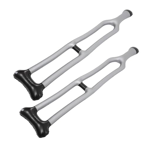 Gatuida 2 Stück Aufblasbare Teiliges Gehstock aus PVC Realistische Laufhilfe Kostüm Requisite Wiederverwendbar Leicht Aufzublasen für Halloween Party Rollenspiel und Bühnenauftritte Gatuida 2 Stück Aufblasbare Teiliges Gehstock aus PVC Realistische Laufhilfe Kostüm Requisite Wiederverwendbar Leicht Aufzublasen für Halloween Party Rollenspiel und Bühnenauftritte von Gatuida