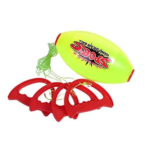 Gatuida 2 Stück Ballspielzeug Outdoor Für Gymnastikball Sportspielzeug Hand Fitnessball Ziehbälle Spiel Doppelspieler Ball Gymnastikball Gelb Zufällige Farbe von Gatuida