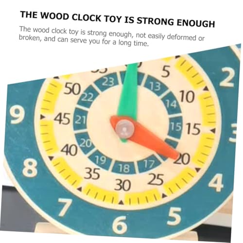 Gatuida 2 Stück Bunte Holzlern Uhr für Kleinkinder Teiliges mit Zahlen und Farberkennung Pädagogisches Lernspielzeug zur Kognitiver Fähigkeiten für Ab Jahren Gatuida 2 Stück Bunte Holzlern Uhr für Kleinkinder Teiliges mit Zahlen und Farberkennung Pädagogisches Lernspielzeug zur Kognitiver Fähigkeiten für Ab Jahren von Gatuida