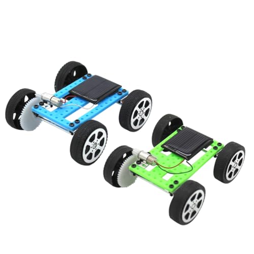 Gatuida 2 Stück DIY Solar Auto für Teiliges Modell für Wissenschaftliche Experimente Interaktives Lernspielzeug Sicher und Stabil Fördert Soziale Fähigkeiten und von Gatuida