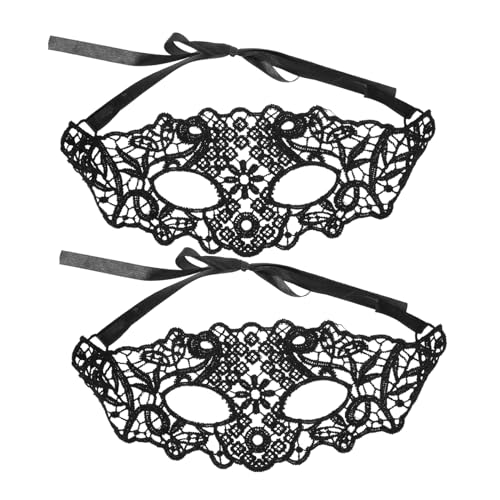 Gatuida 2 Stück Damen Augenmaske Spitze Halbmaske für Karneval Halloween und Kostümpartys für Fotos und Besondere Anlässe Gatuida 2 Stück Damen Augenmaske Spitze Halbmaske für Karneval Halloween und Kostümpartys für Fotos und Besondere Anlässe von Gatuida