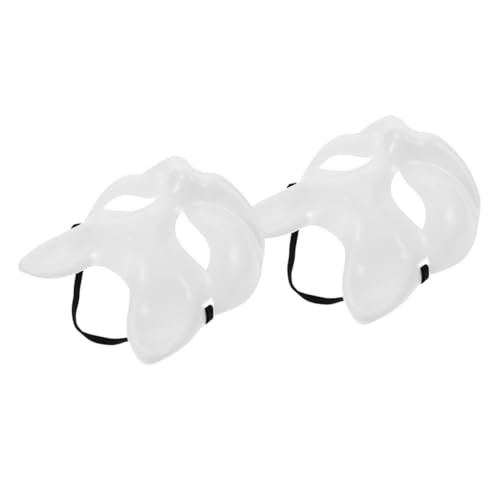 Gatuida 2 Stück Diy Blank Fox Mask Handbemalbare Masken für Halloween Karneval und Kostümpartys für Kreative Bastelprojekte und Designs Gatuida 2 Stück Diy Blank Fox Mask Handbemalbare Masken für Halloween Karneval und Kostümpartys für Kreative Bastelprojekte und Designs von Gatuida