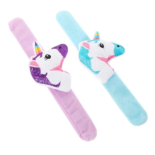 Gatuida 2 Stück Einhorn Schnapparmbänder für Lustige Weiche Slap Armbänder und Blau für Partys und Feste Sicher und Bequem für Kleinkinder Gatuida 2 Stück Einhorn Schnapparmbänder für Lustige Weiche Slap Armbänder und Blau für Partys und Feste Sicher und Bequem für Kleinkinder von Gatuida