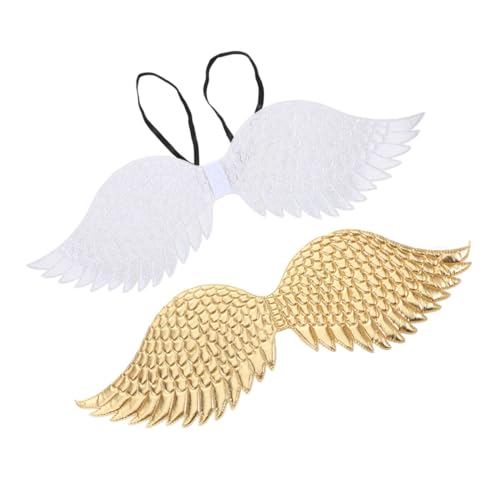 Gatuida 2 Stück Engelsflügel Teilig Leichte Cosplay Flügel mit Verstellbaren Trägern für Mädchen Prinzessin Halloween Weihnachtsfeier Valentinstag Kostüm Party Bühnenauftritt Gatuida 2 Stück Engelsflügel Teilig Leichte Cosplay Flügel mit Verstellbaren Trägern für Mädchen Prinzessin Halloween Weihnachtsfeier Valentinstag Kostüm Party Bühnenauftritt von Gatuida