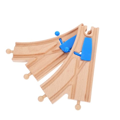 Gatuida 2 Stück Gleiszubehör Bahngleise gebogen Stecker Puzzle Ersatz Schiene für holzspielzeug Pädagogisches Bahnstrecken Zubehör Holzstrecke Zugtisch Plastik Gatuida 2 Stück Gleiszubehör Bahngleise gebogen Stecker Puzzle Ersatz Schiene für holzspielzeug Pädagogisches Bahnstrecken Zubehör Holzstrecke Zugtisch Plastik von Gatuida