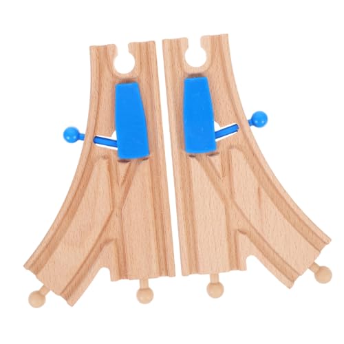 Gatuida 2 Stück Gleiszubehör Gleisstützen Bahngleise Gebogen Stecker Eisenbahngleisschnalle Ersatz Eisenbahnschienen Zug Verfolgen Modellzug Puzzle-würfelbauspiel Zugtisch Holz Gatuida 2 Stück Gleiszubehör Gleisstützen Bahngleise Gebogen Stecker Eisenbahngleisschnalle Ersatz Eisenbahnschienen Zug Verfolgen Modellzug Puzzle-würfelbauspiel Zugtisch Holz von Gatuida