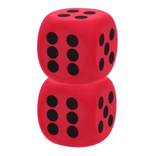 Gatuida 2 Stück Große Eva Schaumstoffwürfel mit Abgerundeten Ecken Kinderfreundlich Leicht und Sicher für Klassenzimmer Lernspiele und Partyaktivitäten Teiliges Set in Rot Gatuida 2 Stück Große Eva Schaumstoffwürfel mit Abgerundeten Ecken Kinderfreundlich Leicht und Sicher für Klassenzimmer Lernspiele und Partyaktivitäten Teiliges Set in Rot von Gatuida