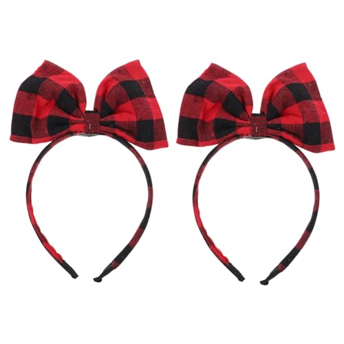 Gatuida 2 Stück Haarband mit Großer Roter Schleife Weiche Gestrickte Party Haardeko für Mädchen Vielseitig für Karneval Halloween Kostümparty und Festlichkeiten Geeignet Gatuida 2 Stück Haarband mit Großer Roter Schleife Weiche Gestrickte Party Haardeko für Mädchen Vielseitig für Karneval Halloween Kostümparty und Festlichkeiten Geeignet von Gatuida