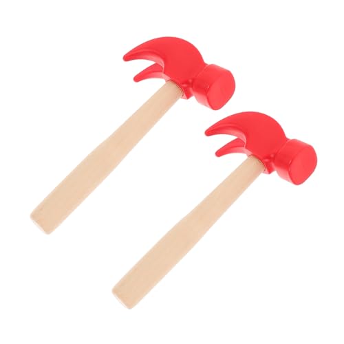 Gatuida 2 Stück Holzhammer für Realistische Hammerform Langlebig Fördert Hand Auge Koordination Lernspielzeug für Jungen und Mädchen Gatuida 2 Stück Holzhammer für Realistische Hammerform Langlebig Fördert Hand Auge Koordination Lernspielzeug für Jungen und Mädchen von Gatuida