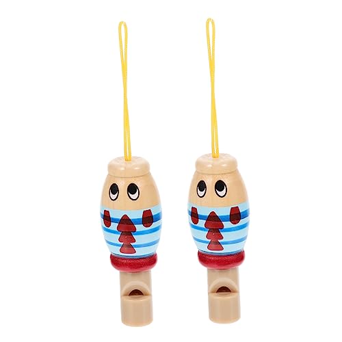 Gatuida 2 Stück Holzpfeifen für Pädagogisches für Kleinkinder Musikinstrumente aus Hochwertigem Holz für Partys und Spiele Gatuida 2 Stück Holzpfeifen für Pädagogisches für Kleinkinder Musikinstrumente aus Hochwertigem Holz für Partys und Spiele von Gatuida