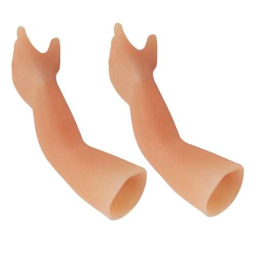 Gatuida 2 Stück Kleine aus Stabilem Silikon Realistisch Gefärbt als Finger Trick Requisite für Partyspaß und Halloween Show Einfach zu Bedienen und Langlebig von Gatuida
