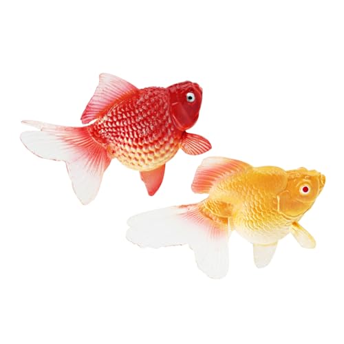 Gatuida 2 Stück Künstliche Goldfische Realistische Simulation Fische für Aquarien Dekoration Lernspielzeug für Lebendige Goldfisch Figuren Gelb Rot Gatuida 2 Stück Künstliche Goldfische Realistische Simulation Fische für Aquarien Dekoration Lernspielzeug für Lebendige Goldfisch Figuren Gelb Rot von Gatuida