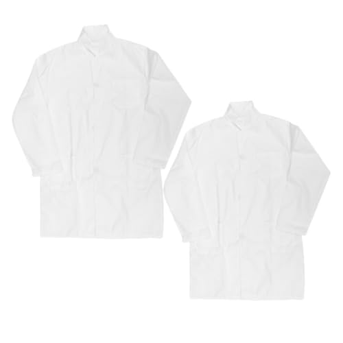 Gatuida 2 Stück Laborkittel Atmungsaktiv Waschbar Baumwolle Wissenschaftskostüm Rollenspiel Verkleidung für Jungen und Mädchen Xl Gatuida 2 Stück Laborkittel Atmungsaktiv Waschbar Baumwolle Wissenschaftskostüm Rollenspiel Verkleidung für Jungen und Mädchen Xl von Gatuida