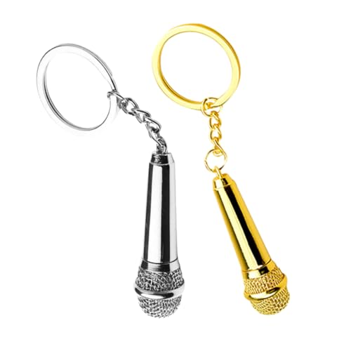 Gatuida Schlüsselanhänger-set Mit Simuliertem Mikrofon Schlüsselband Süßer Schlüsselanhänger Für Rucksäcke Schlüsselanhänger Für Jungen Musik-schlüsselanhänger Aus Metall Gatuida Schlüsselanhänger-set Mit Simuliertem Mikrofon Schlüsselband Süßer Schlüsselanhänger Für Rucksäcke Schlüsselanhänger Für Jungen Musik-schlüsselanhänger Aus Metall von Gatuida