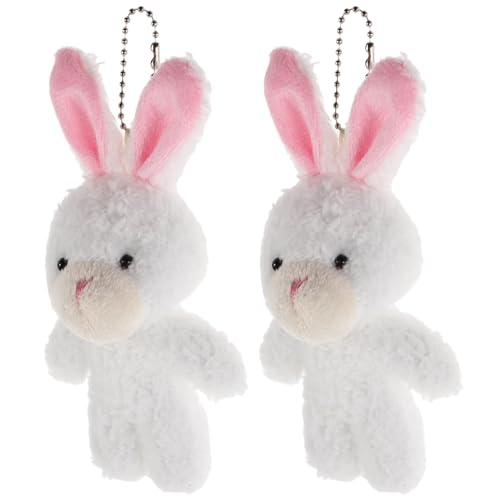 Gatuida 2 Stück Mini Plüsch Kaninchen Realistische Weiche Häschen für Puppenhaus und Kinderaktivitäten Sicher für Kreative Spielwelten Gatuida 2 Stück Mini Plüsch Kaninchen Realistische Weiche Häschen für Puppenhaus und Kinderaktivitäten Sicher für Kreative Spielwelten von Gatuida