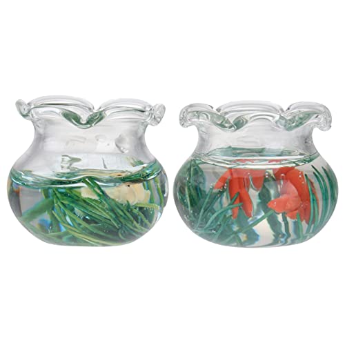 Gatuida 2 Stück Miniatur Aquarium Dekoration Teiliges mit Künstlichen Goldfischen für Puppenhaus und Spielzeughäuser Realistische und Bunte Ornamente für Mini Fischbehälter Perfektes Gatuida 2 Stück Miniatur Aquarium Dekoration Teiliges mit Künstlichen Goldfischen für Puppenhaus und Spielzeughäuser Realistische und Bunte Ornamente für Mini Fischbehälter Perfektes von Gatuida