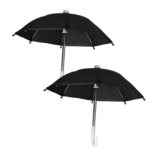 Gatuida 2 Stück Miniatur Puppenhaus Regenschirm Schwarz Stabiles Material Realistische Miniatur Dekorativ für Puppenhaus Lebendige Mini Haus Deko Passend für Puppen Robust und Gatuida 2 Stück Miniatur Puppenhaus Regenschirm Schwarz Stabiles Material Realistische Miniatur Dekorativ für Puppenhaus Lebendige Mini Haus Deko Passend für Puppen Robust und von Gatuida