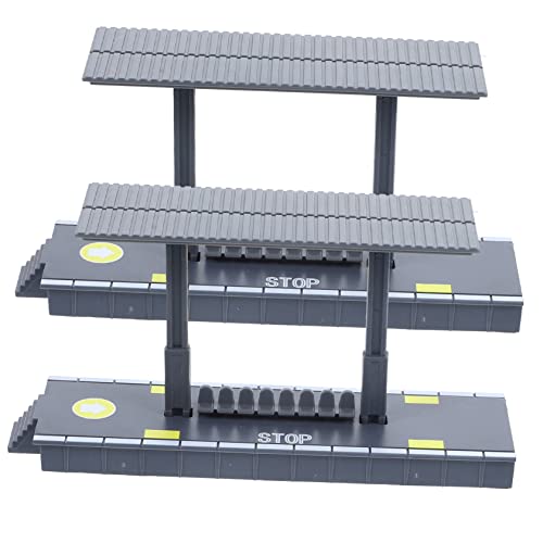 Gatuida 2 Stück Modelleisenbahn Plattform DIY Gleismodell für Kreative Bahnszenen für Fantasie und Handwerklichen Fähigkeiten Gatuida 2 Stück Modelleisenbahn Plattform DIY Gleismodell für Kreative Bahnszenen für Fantasie und Handwerklichen Fähigkeiten von Gatuida