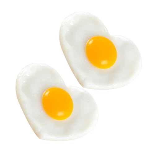 Gatuida 2 Stück PVC Künstliche Spiegeleier Deko Realistische Küchen Deko Food Prop Restaurant Fotografie Requisiten Langlebige Bruchfeste PVC Modelle für Hotel Museum Bühnengebrauch Gatuida 2 Stück PVC Künstliche Spiegeleier Deko Realistische Küchen Deko Food Prop Restaurant Fotografie Requisiten Langlebige Bruchfeste PVC Modelle für Hotel Museum Bühnengebrauch von Gatuida