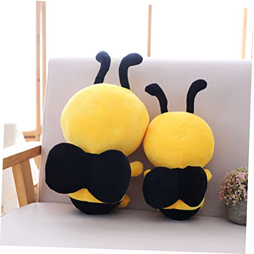 Gatuida 2 Stück Plüsch Bienen Kuscheltier Teilig Weiches Stofftier Bienenspielzeug Schmusekissen Kinderzimmer Deko Kuschelkissen für Junge Mädchen und Kleinkinder Gatuida 2 Stück Plüsch Bienen Kuscheltier Teilig Weiches Stofftier Bienenspielzeug Schmusekissen Kinderzimmer Deko Kuschelkissen für Junge Mädchen und Kleinkinder von Gatuida