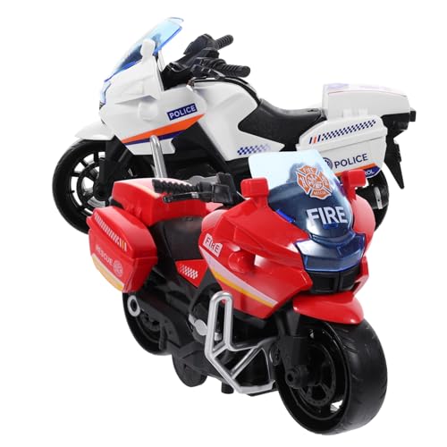 Gatuida 2 Stück Polizei Motorrad Spielzeugauto Rückziehmotor Lustiges Kinderfahrzeug für Jungen und Mädchen Interaktive Spielzeuge für Kleinkinder Gatuida 2 Stück Polizei Motorrad Spielzeugauto Rückziehmotor Lustiges Kinderfahrzeug für Jungen und Mädchen Interaktive Spielzeuge für Kleinkinder von Gatuida