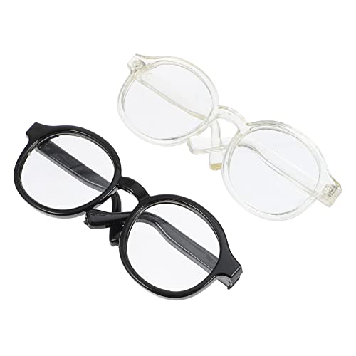 Gatuida 2 Stück Puppenbrillenzubehör Minipuppen-Ankleidebrille Zubehör für Puppenbrillen Zubehör zum Anziehen von Puppen Puppenbrille Requisite Puppe anwenden Farbe Plastik Schwarz Gatuida 2 Stück Puppenbrillenzubehör Minipuppen-Ankleidebrille Zubehör für Puppenbrillen Zubehör zum Anziehen von Puppen Puppenbrille Requisite Puppe anwenden Farbe Plastik Schwarz von Gatuida