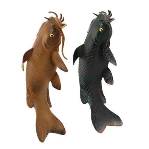 Gatuida 2 Stück Realistische Simulation Fischfigur aus Kunststoff Lebensecht Gestaltetes Deko und Modell für Fotografieren Farbenfrohes Aquarium Zubehör Gatuida 2 Stück Realistische Simulation Fischfigur aus Kunststoff Lebensecht Gestaltetes Deko und Modell für Fotografieren Farbenfrohes Aquarium Zubehör von Gatuida