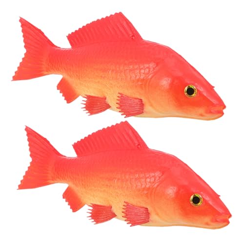 Gatuida 2 Stück Realistisches PU Fischmodell Simulation Tierisches Dekor Lebensechte Nachbildung für Wohnraum Klassenzimmer und Gartendekoration Praktische und Wiederverwendbare Tierfigur Gatuida 2 Stück Realistisches PU Fischmodell Simulation Tierisches Dekor Lebensechte Nachbildung für Wohnraum Klassenzimmer und Gartendekoration Praktische und Wiederverwendbare Tierfigur von Gatuida