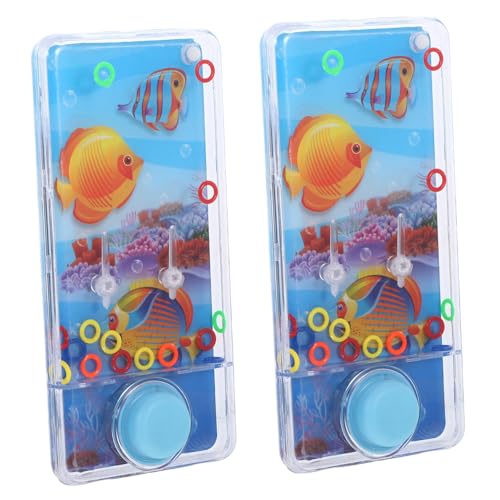 Gatuida 2 Stück Ring Wasserring-Wurfspielzeug mit Wasserring wasserspielzeug kinderwasserspielzeuge Handheld-Wasserringspiel Handheld-Ringwurf Plastik Blue Gatuida 2 Stück Ring Wasserring-Wurfspielzeug mit Wasserring wasserspielzeug kinderwasserspielzeuge Handheld-Wasserringspiel Handheld-Ringwurf Plastik Blue von Gatuida