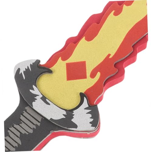 Gatuida 2 Stück Schaumschwerter für Sicherem Schaumstoff Faltbare Spielzeugwaffen für Rollenspiele Geeignet für Outdoor Spiel Training und Fantasievolles Schwertkampfspiel von Gatuida