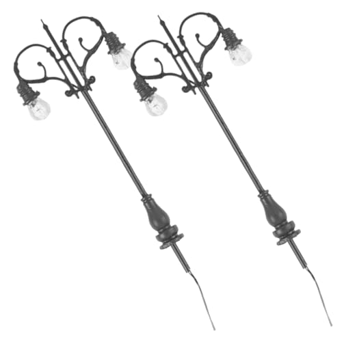 Gatuida 2 Stück Schwarz Weißes Licht DIY Zubehör für Modelleisenbahnen und Miniaturhäuser Gatuida 2 Stück Schwarz Weißes Licht DIY Zubehör für Modelleisenbahnen und Miniaturhäuser von Gatuida