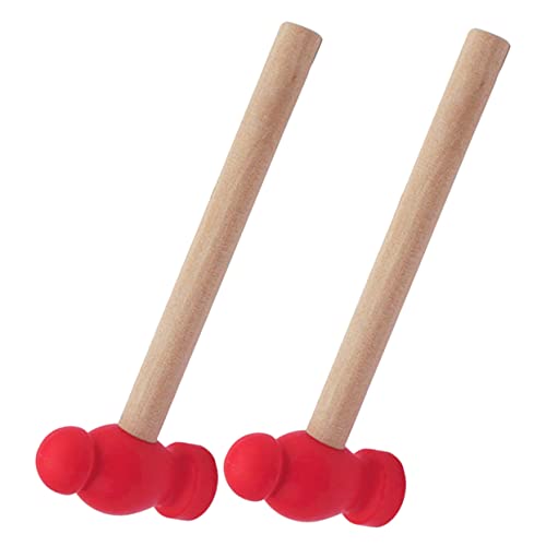 Gatuida 2 Stück Simulationshammerspielzeug Hammer Kleiner Hammer Hämmer Kleinkind Hammerspielzeug Für Babyhammer Kinderwerkzeug Werkzeuge Für Rot Hölzern Gatuida 2 Stück Simulationshammerspielzeug Hammer Kleiner Hammer Hämmer Kleinkind Hammerspielzeug Für Babyhammer Kinderwerkzeug Werkzeuge Für Rot Hölzern von Gatuida