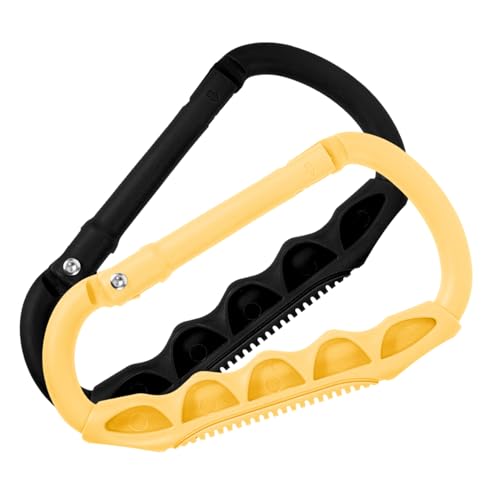 Gatuida 2 Stück Ski Buckle für Outdoor Sport Praktische Tragehilfen für Skischuhe und Rollschuhe Multifunktionale Halterung für Skifahrer und Snowboarder Zufällige Farben Zufällige Farbe von Gatuida