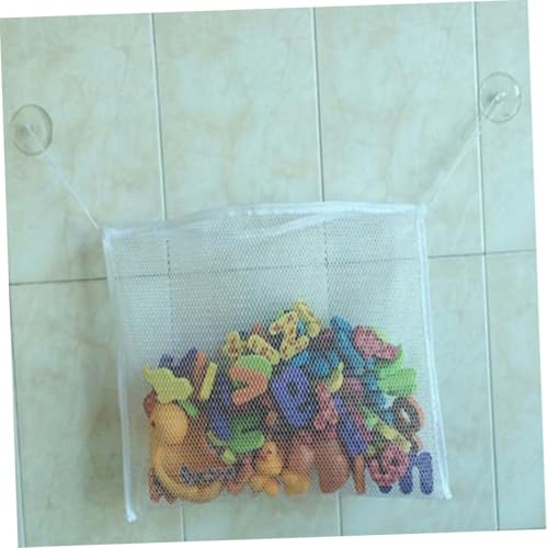 Gatuida 2 Stück Teiliges Badespielzeug Aufbewahrungsnetz mit Saugnäpfen Weiß Langlebiger Mesh Organizer für Kinderbadewanne Platzsparend Wasserabflussfähig für Badezimmer Gatuida 2 Stück Teiliges Badespielzeug Aufbewahrungsnetz mit Saugnäpfen Weiß Langlebiger Mesh Organizer für Kinderbadewanne Platzsparend Wasserabflussfähig für Badezimmer von Gatuida