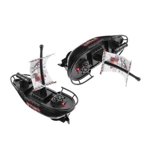 Gatuida 2 Stück Teiliges Badespielzeug Piratenschiff Elektrisch Schwimmend Kunststoff Badewanne für Kleinkinder Geburtstagsgeschenk Badezeit Spaß Gatuida 2 Stück Teiliges Badespielzeug Piratenschiff Elektrisch Schwimmend Kunststoff Badewanne für Kleinkinder Geburtstagsgeschenk Badezeit Spaß von Gatuida