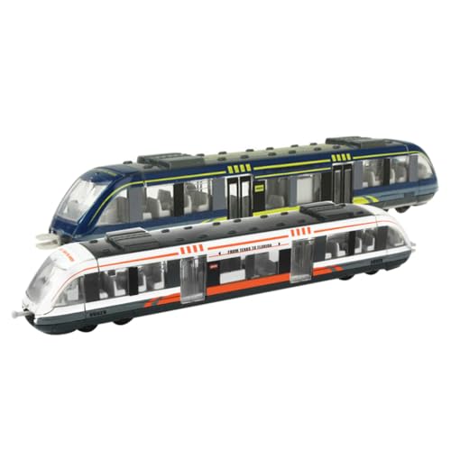 Gatuida 2 Stück Teiliges Eisenbahnspielzeug aus Langlebiger Legierung Elektrischer Zug mit Glatter Oberfläche Tragbar und Sicher als für Jungen und Mädchen Kompatibel für Kleine Gatuida 2 Stück Teiliges Eisenbahnspielzeug aus Langlebiger Legierung Elektrischer Zug mit Glatter Oberfläche Tragbar und Sicher als für Jungen und Mädchen Kompatibel für Kleine von Gatuida