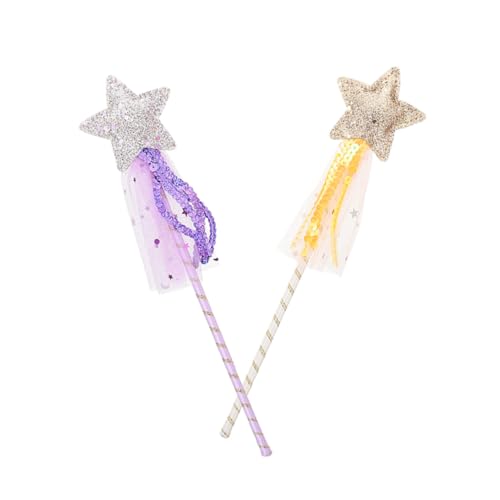 Gatuida 2 Stück Teiliges Feen zauberstab Leuchtenden Sternen Farbenfrohe Magische Stäbe für Mädchen für Party Cosplay Geburtstag und Festliche Anlässe Gatuida 2 Stück Teiliges Feen zauberstab Leuchtenden Sternen Farbenfrohe Magische Stäbe für Mädchen für Party Cosplay Geburtstag und Festliche Anlässe von Gatuida
