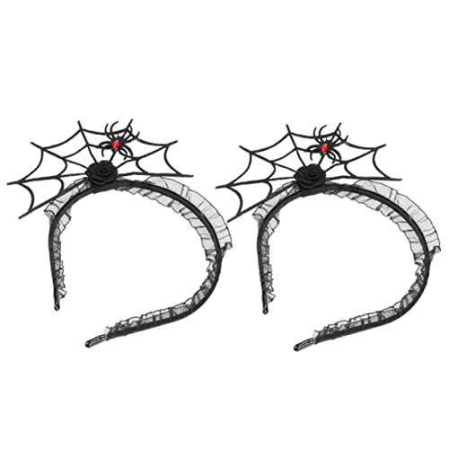 Gatuida 2 Stück Teiliges Halloween Spinnennetz Haarreif Schwarzes Cosplay Kostümzubehör für Halloween Party Karneval Themen und Kinderkostüme Vielseitig Einsetzbar für Fotos und Gatuida 2 Stück Teiliges Halloween Spinnennetz Haarreif Schwarzes Cosplay Kostümzubehör für Halloween Party Karneval Themen und Kinderkostüme Vielseitig Einsetzbar für Fotos und von Gatuida