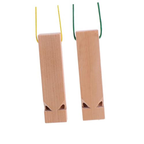 Gatuida 2 Stück Teiliges Holz Zugpfeifen Flöten DIY Malspaß Kreatives Musikinstrument für Jungen Mädchen Geburtstag Weihnachten Zufällige Farbe Zufällige Farbe von Gatuida
