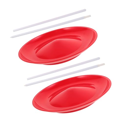 Gatuida 2 Stück Teiliges Jonglier mit Farbigen Drehplatten und Balance Stäben für Zirkus und Akrobatik Performances Stabile Drehung Übung und Bühnenvorführung für Anfänger und Profis Gatuida 2 Stück Teiliges Jonglier mit Farbigen Drehplatten und Balance Stäben für Zirkus und Akrobatik Performances Stabile Drehung Übung und Bühnenvorführung für Anfänger und Profis von Gatuida