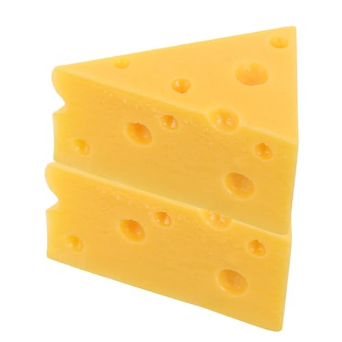Gatuida 2 Stück Teiliges Künstliches Käsemodell Realistische Käse Deko aus Leichtem Langlebigem Material Perfektes für Käseliebhaber als Haus und Küchendekoration Gatuida 2 Stück Teiliges Künstliches Käsemodell Realistische Käse Deko aus Leichtem Langlebigem Material Perfektes für Käseliebhaber als Haus und Küchendekoration von Gatuida