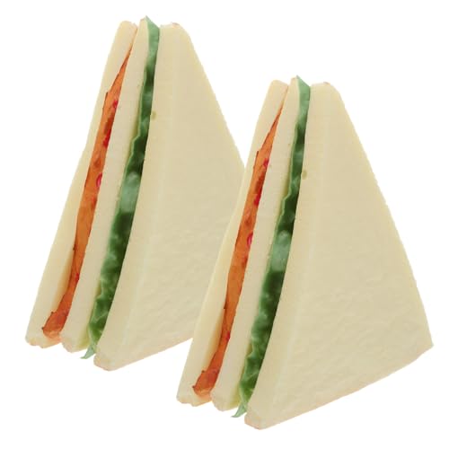 Gatuida 2 Stück Teiliges Künstliches Sandwich Modell Realistische Simulation aus PU Brot Vielseitige Fotografie und Küchen Deko für Zuhause Party und Restaurant Hygienische Detailgetreue Gatuida 2 Stück Teiliges Künstliches Sandwich Modell Realistische Simulation aus PU Brot Vielseitige Fotografie und Küchen Deko für Zuhause Party und Restaurant Hygienische Detailgetreue von Gatuida