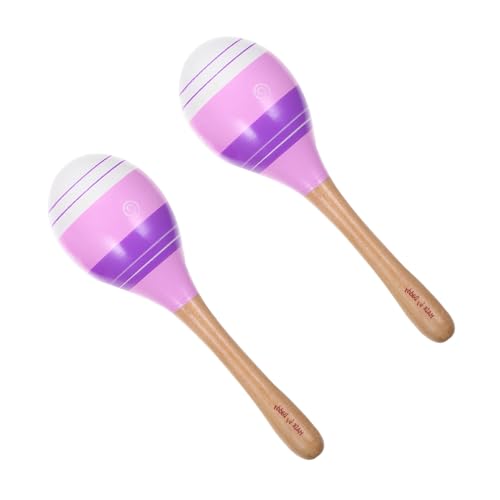 Gatuida 2 Stück Teiliges Maracas Sandhammer aus Sicheren Materialien Farbige Streifen Pädagogisches Musikinstrument für Kleinkinder für Hörtraining und Strandpartys Gatuida 2 Stück Teiliges Maracas Sandhammer aus Sicheren Materialien Farbige Streifen Pädagogisches Musikinstrument für Kleinkinder für Hörtraining und Strandpartys von Gatuida
