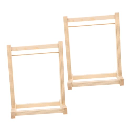 Gatuida 2 Stück Teiliges Mini Holz Kleiderständer Puppenkleider Aufbewahrung für Puppenhaus Natürlicher Holz Kleiderbügel Kindgerechtes Design Dekoratives Möbelzubehör Gatuida 2 Stück Teiliges Mini Holz Kleiderständer Puppenkleider Aufbewahrung für Puppenhaus Natürlicher Holz Kleiderbügel Kindgerechtes Design Dekoratives Möbelzubehör von Gatuida