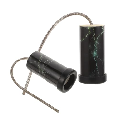 Gatuida 2 Stück Teiliges Thunder Drum Trommel Imitation Gewittergeräusche Realistischer Klang Robust und Langlebig Frühpädagogisches Percussion Instrument für Musikspielzeug von Gatuida