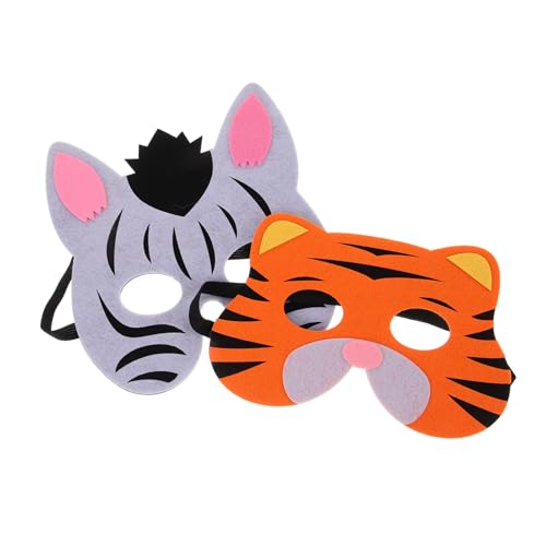 Gatuida 2 Stück Teiliges Tiermasken für Maske für Karneval Halloween und Cosplay Zebra Tiger Atmungsaktive und Leichte Kostümrequisiten Gatuida 2 Stück Teiliges Tiermasken für Maske für Karneval Halloween und Cosplay Zebra Tiger Atmungsaktive und Leichte Kostümrequisiten von Gatuida