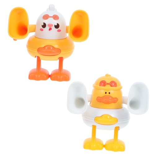 Gatuida 2 Stück Vintage Wackelndes Küken für Fröhliches Tumbling Tier für Familienfeiern und Schulaktivitäten Batteriefrei und Tragbar von Gatuida